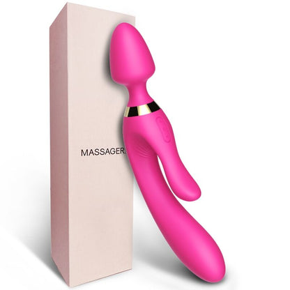 ARMONY - MASAJEADOR Y VIBRADOR CONEJITO FUCSIA