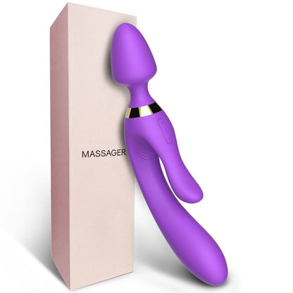 ARMONY - MASAJEADOR Y VIBRADOR CONEJO PÚRPURA