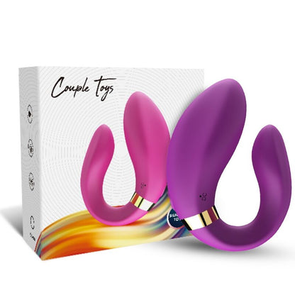 ARMONY - PURPLE REMOTE CONTROLLED INCREASING VIBRATOR FOR COUPLES