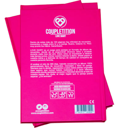COUPLETITION - DIARY ALBUM OF LOVE MEMORIES &amp; WISHES FOR A COUPLE