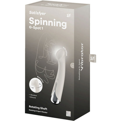 SATISFYER - SPINNING G-SPORT 1 RED ROTATOR VIBRATOR
