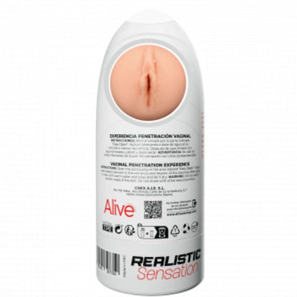 ALIVE - FLEX MASTURBADOR MASCULINO VAGINAL TALLA M