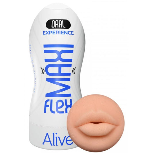ALIVE - MAXI FLEX MALE ORAL MASTURBATOR SIZE L