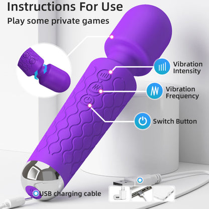 ARMONY - VIOLET MASSAGER AND VIBRATOR