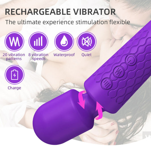 ARMONY - VIOLET MASSAGER AND VIBRATOR