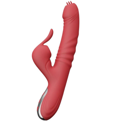 ARMONY - VIBRADOR Y SUCCIÓN CON LENGUA ESTIMULANTE BURGUNDY