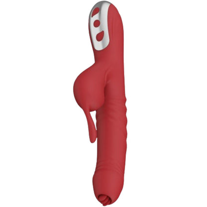ARMONY - VIBRADOR Y SUCCIÓN CON LENGUA ESTIMULANTE BURGUNDY