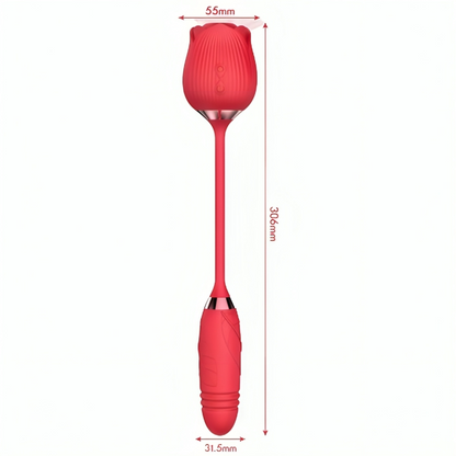 ARMONY - DELICIA FLOR CHUPANDO Y EMPUJANDO ROJO