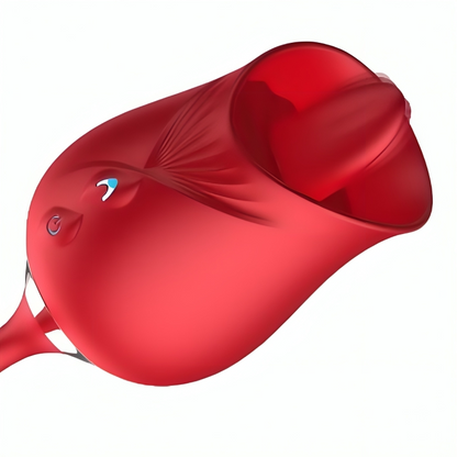 ARMONY - VIBRADOR FLOR DELIGHT Y BUMPING CON LENGUA ROJA
