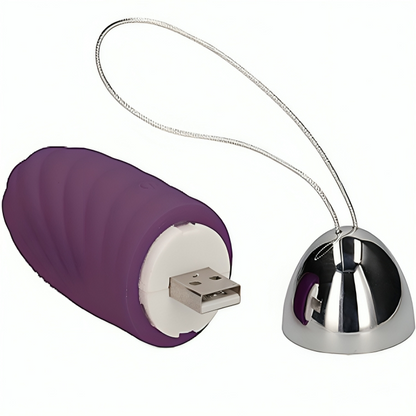 ARMONY - HUEVO VIBRATORIO GRANULAR JIUUY VIOLETA DE CONTROL REMOTO