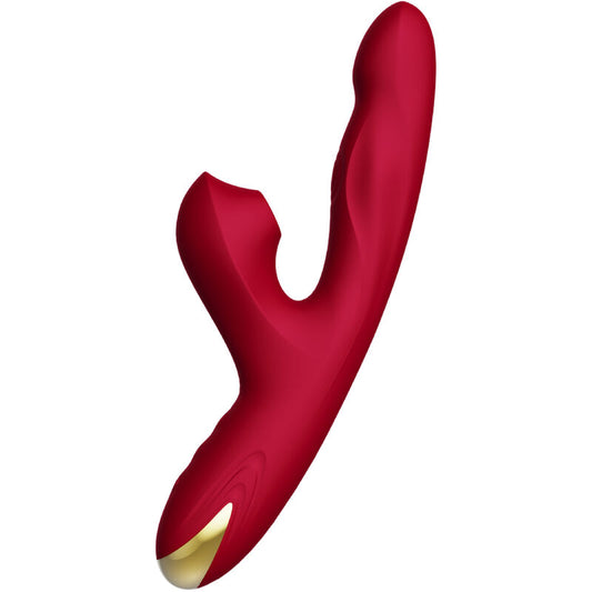 ARMONY - VIBRADOR BUMP E VENTOSA MODELO 2 BORGONHA