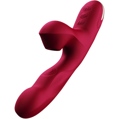 ARMONY - VIBRADOR BUMP Y VENTOSA MODELO 2 BORGOÑA
