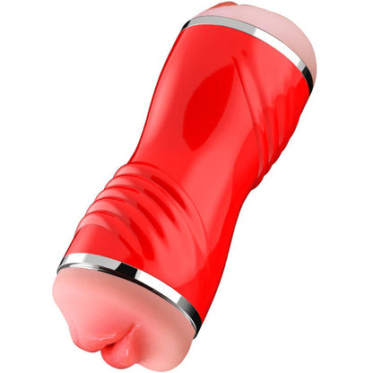 ARMONY - MASTURBADOR DOBLE VAGINA Y BOCA ROJA