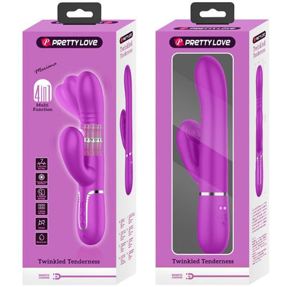 PRETTY LOVE - FUCHSIA G-SPOT MULTIFUNCTION VIBRATOR