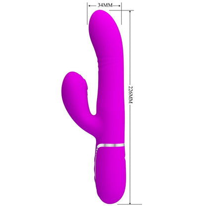 PRETTY LOVE - FUCHSIA G-SPOT MULTIFUNCTION VIBRATOR