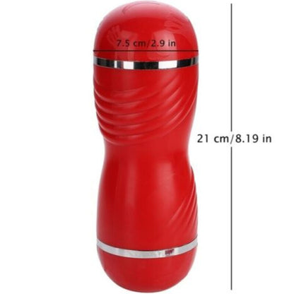 ARMONY - MASTURBADOR DOBLE VAGINA Y BOCA ROJA