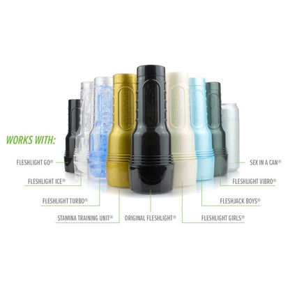 FLESHLIGHT - VAGINA RILEY REID UTOPIA + LUBRICANTE UNIVERSAL + LUBRICANTE AQUA QUALITY 50 ML