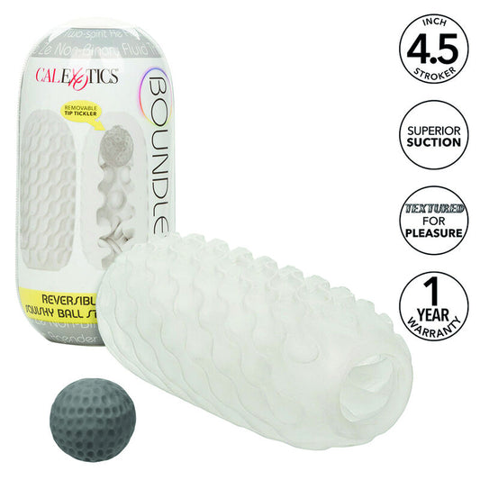 CALEXOTICS - BOUNDLESS REVERSIBLE SQUISHY BALL STROKE AMARILLO