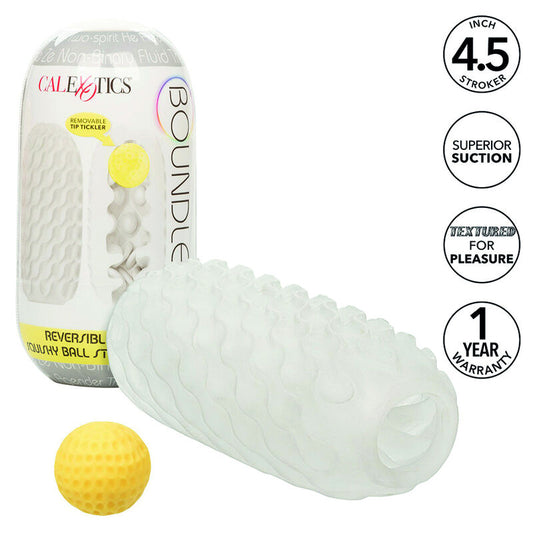 CALEXOTICS - BOUNDLESS REVERSIBLE SQUISHY BALL STROKE GRIS