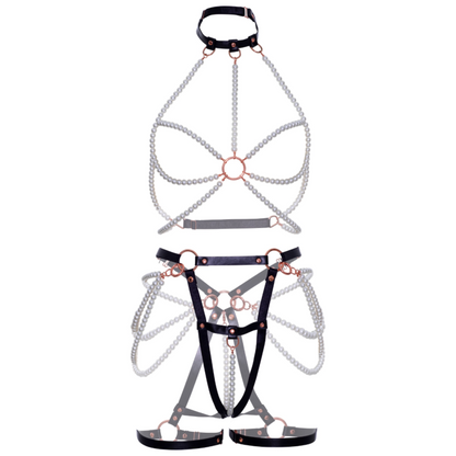 LEG AVENUE - ARNES SUJETADOR &amp; LIGA PERLA S