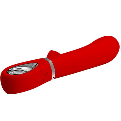 PRETTY LOVE - VIBRADOR MULTIFUNCIÓN G-SPOT THOMAS ROJO