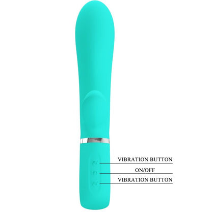 PRETTY LOVE - THOMAS AQUA VERDE G-SPOT MULTI-FUNCTION VIBRATOR