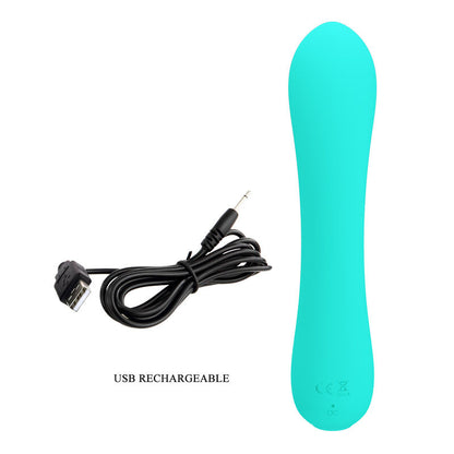 PRETTY LOVE - VIBRADOR RECARGABLE PRESCOTT AQUA VERDE