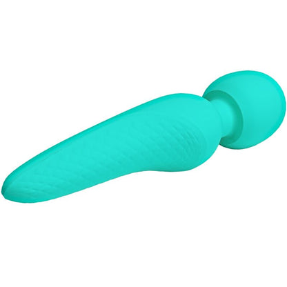 PRETTY LOVE - MAREDITH MASAJEADOR 12 MODOS DE VIBRACIÓN AQUA GREEN