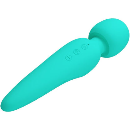 PRETTY LOVE - MAREDITH MASAJEADOR 12 MODOS DE VIBRACIÓN AQUA GREEN