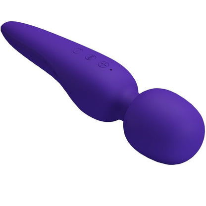PRETTY LOVE - MAREDITH MASSAGEADOR 12 MODOS DE VIBRAÇÃO ROXO