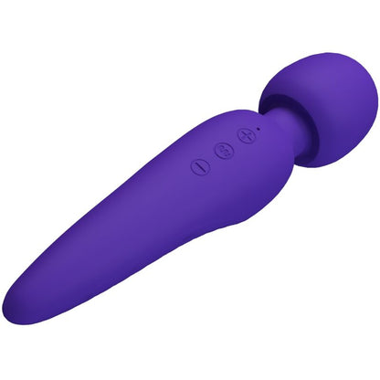 PRETTY LOVE - MAREDITH MASSAGEADOR 12 MODOS DE VIBRAÇÃO ROXO