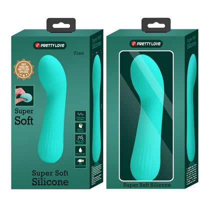 PRETTY LOVE - FAUN AQUA GREEN RECHARGEABLE VIBRATOR