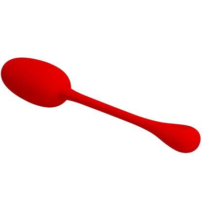 PRETTY LOVE - RECHARGEABLE KNUCKER VIBRATING EGG RED