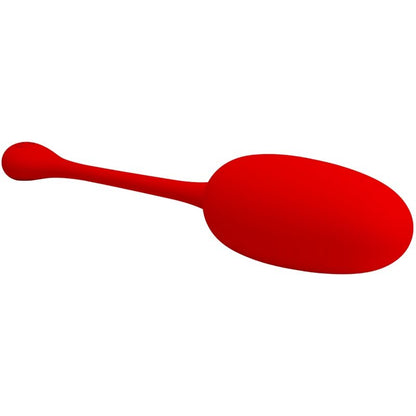 PRETTY LOVE - RECHARGEABLE KNUCKER VIBRATING EGG RED