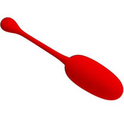 PRETTY LOVE - RECHARGEABLE KNUCKER VIBRATING EGG RED