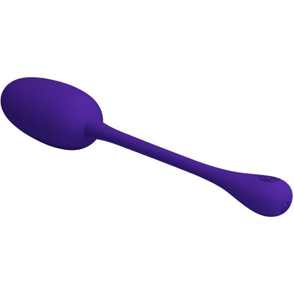 PRETTY LOVE - KNUCKER RECHARGEABLE VIBRATING EGG PURPLE