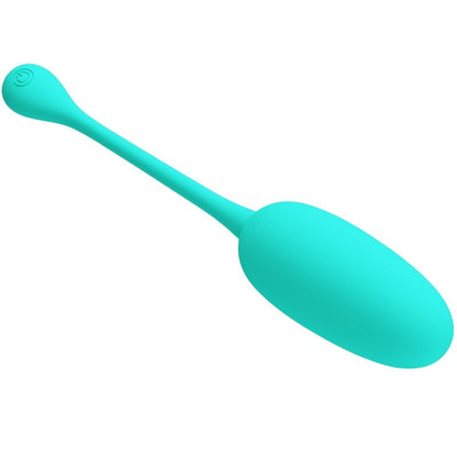 PRETTY LOVE - HUEVO VIBRADOR RECARGABLE KNUCKER VERDE AGUA
