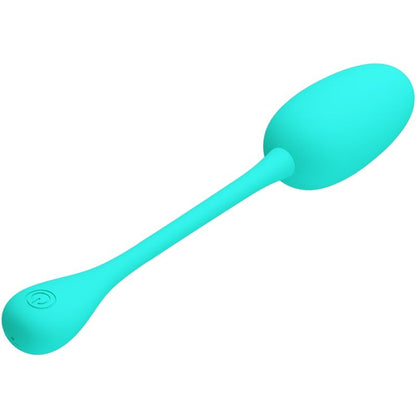 PRETTY LOVE - HUEVO VIBRADOR RECARGABLE KNUCKER VERDE AGUA