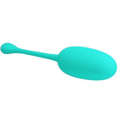 PRETTY LOVE - HUEVO VIBRADOR RECARGABLE KNUCKER VERDE AGUA