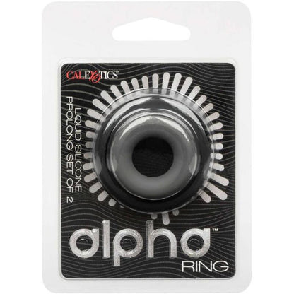 CALEXOTICS - ALPHA CONJUNTO PROLONG DE 2 ANILLOS GRIS