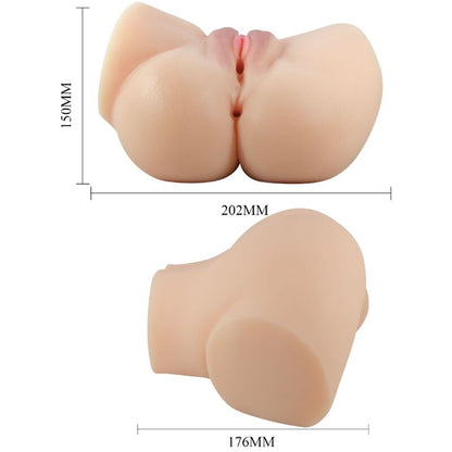 CRAZY BULL - REALISTIC VAGINA VIBRATOR AND EMILIA NUDS