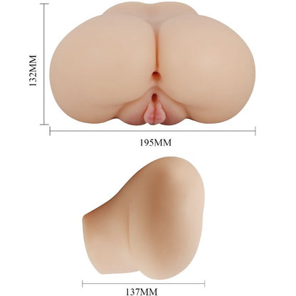 CRAZY BULL - REALISTIC VAGINA AND NUDE LUNA VIBRATOR