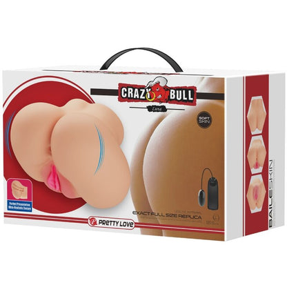 CRAZY BULL - REALISTIC VAGINA AND NUDE LUNA VIBRATOR