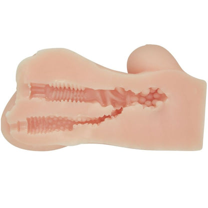 CRAZY BULL - VIBRADOR REALISTA DE VAGINA Y CULO HANNAH