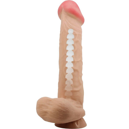 PRETTY LOVE - SLIDING SKIN SERIES REALISTIC DILDO WITH SLIDING SUCTION CUP SKIN 26 CM