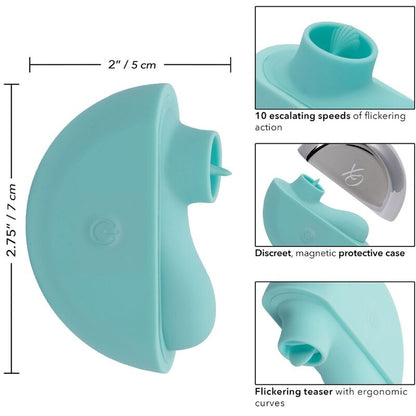 CALEXOTICS - ESTIMULADOR OVATION RAVE AQUA GREEN