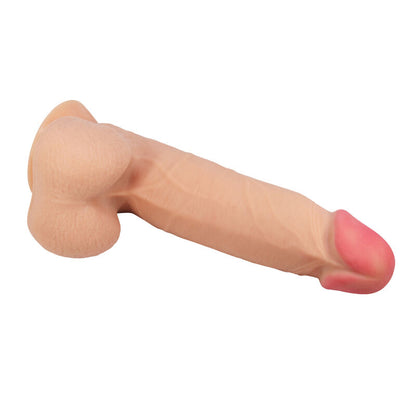 PRETTY LOVE - SERIE SLIDING SKIN DILDO REALISTA CON VENTOSA DESLIZANTE PIEL 21,8 CM