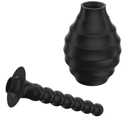 MR PLAY - ENCHUFE ANAL DE CONTROL REMOTO VIBRADOR POTENTE NEGRO