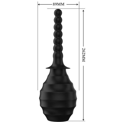 MR PLAY - ENCHUFE ANAL DE CONTROL REMOTO VIBRADOR POTENTE NEGRO