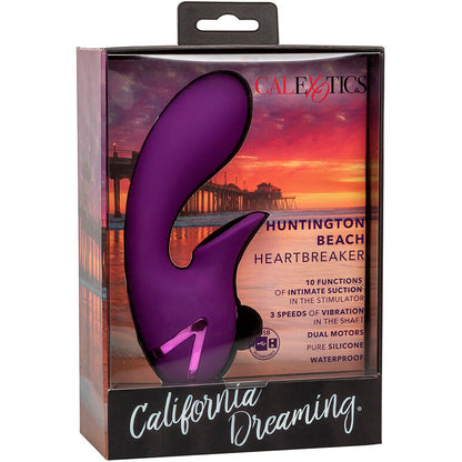 CALEXOTICS - HUNTINGTON BEACH HEARTBREAKER STIMULATOR AND PURPLE SUCKER BY CALIFORNIA DREAMING